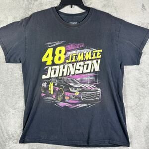 Jimmie Johnson 48 Hendrick Motorsports Racing T Shirt Mens Large